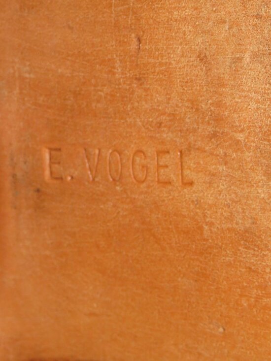 E. Vogel Bespoke Brown Calf Leather Plain Toe Derby 11 EE main image 4